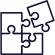Sleek Gold Overlapping Circles Icon (2)